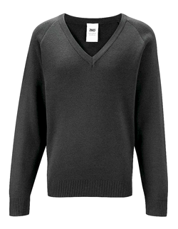 Black V Neck Pullover