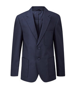 Boys Navy Long Fit Viscount Blazer
