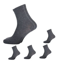 Boys Short Socks (Grey) 5 Pair Pack