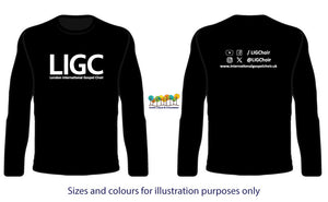 London International Gospel Choir Unisex Long Sleeve Tshirt