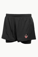 Davenant  Girls 2 in 1 Short (Black)