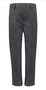 Junior Slim Fit Trousers Grey