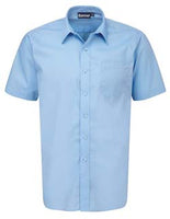 Blue Short Sleeved Shirt