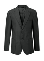Boys Black Long Fit Viscount Blazer
