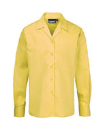 Gold Long Sleeve Revere Blouse (Twin Pack)