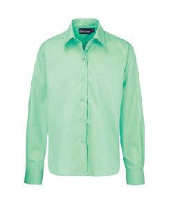 Green Long-Sleeve Blouse (Twin Pack)