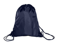 Navy Nylon Large P.E Bag