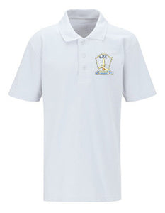 Snaresbrook P.E. Polo Shirt (White) **REDUCED**