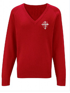 St Johns Buckhurst Hill Red Pullover